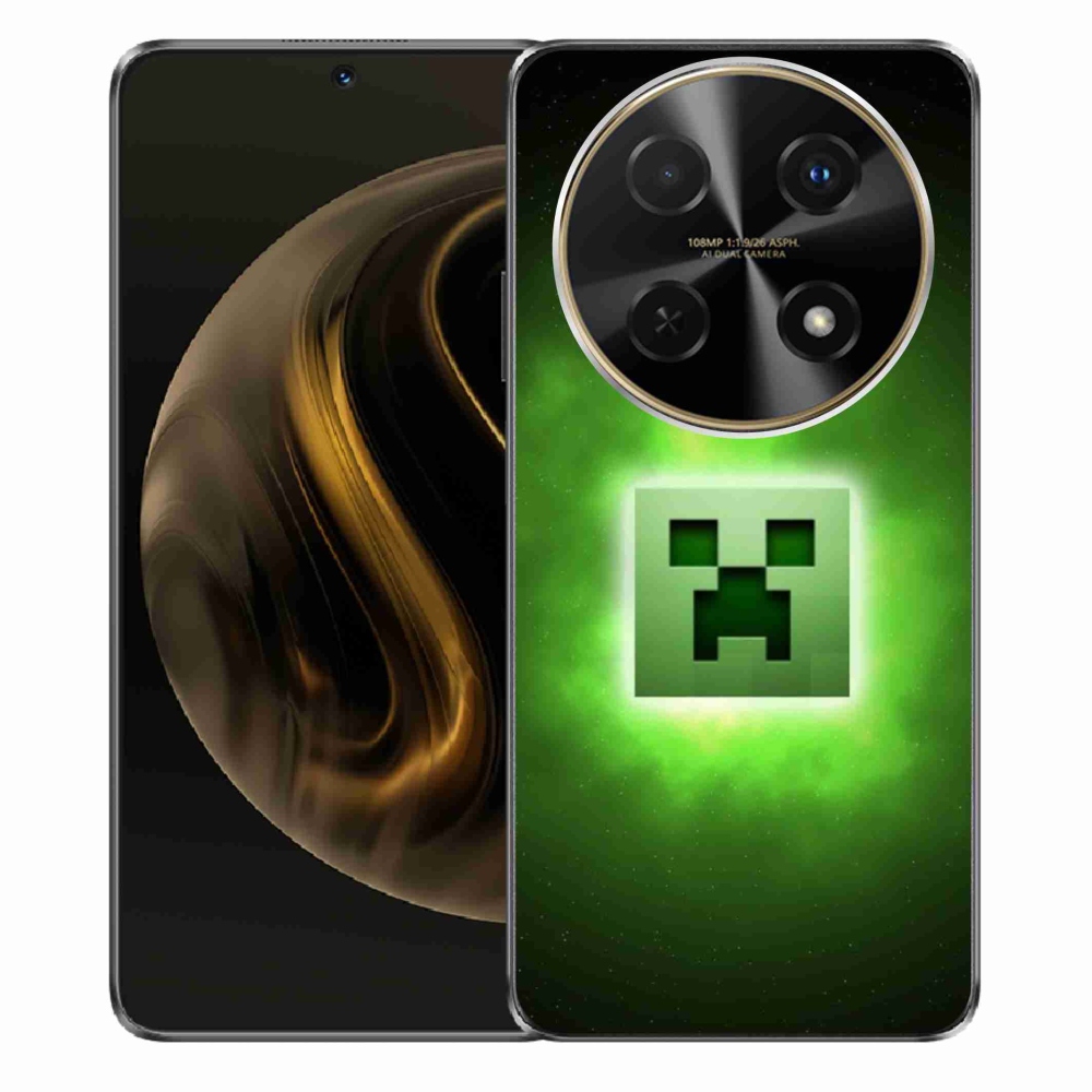 Gelový kryt mmCase na Huawei Nova 12i - minecraft