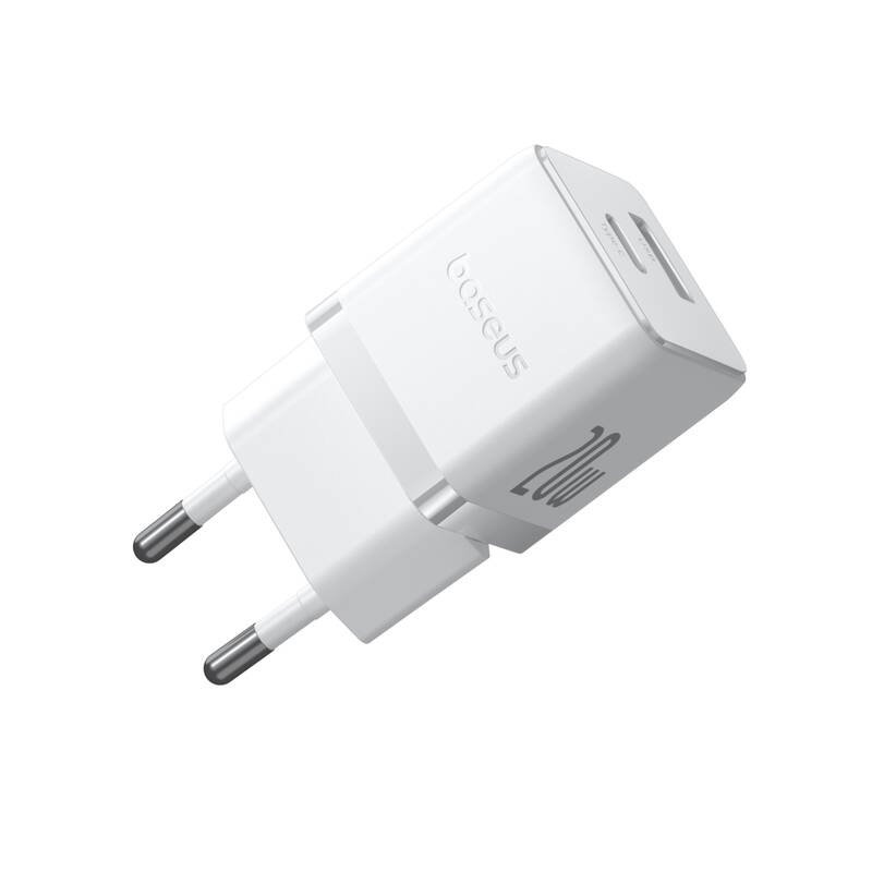Baseus Palm Fast Nabíječka USB-A + USB-C 20W White