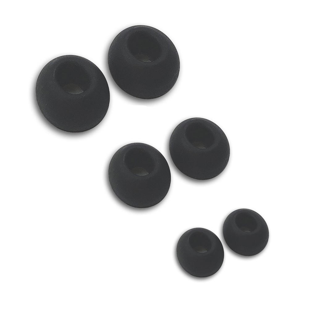 Sada černých silikonových špuntů do sluchátek AirPods Pro / Pro 2