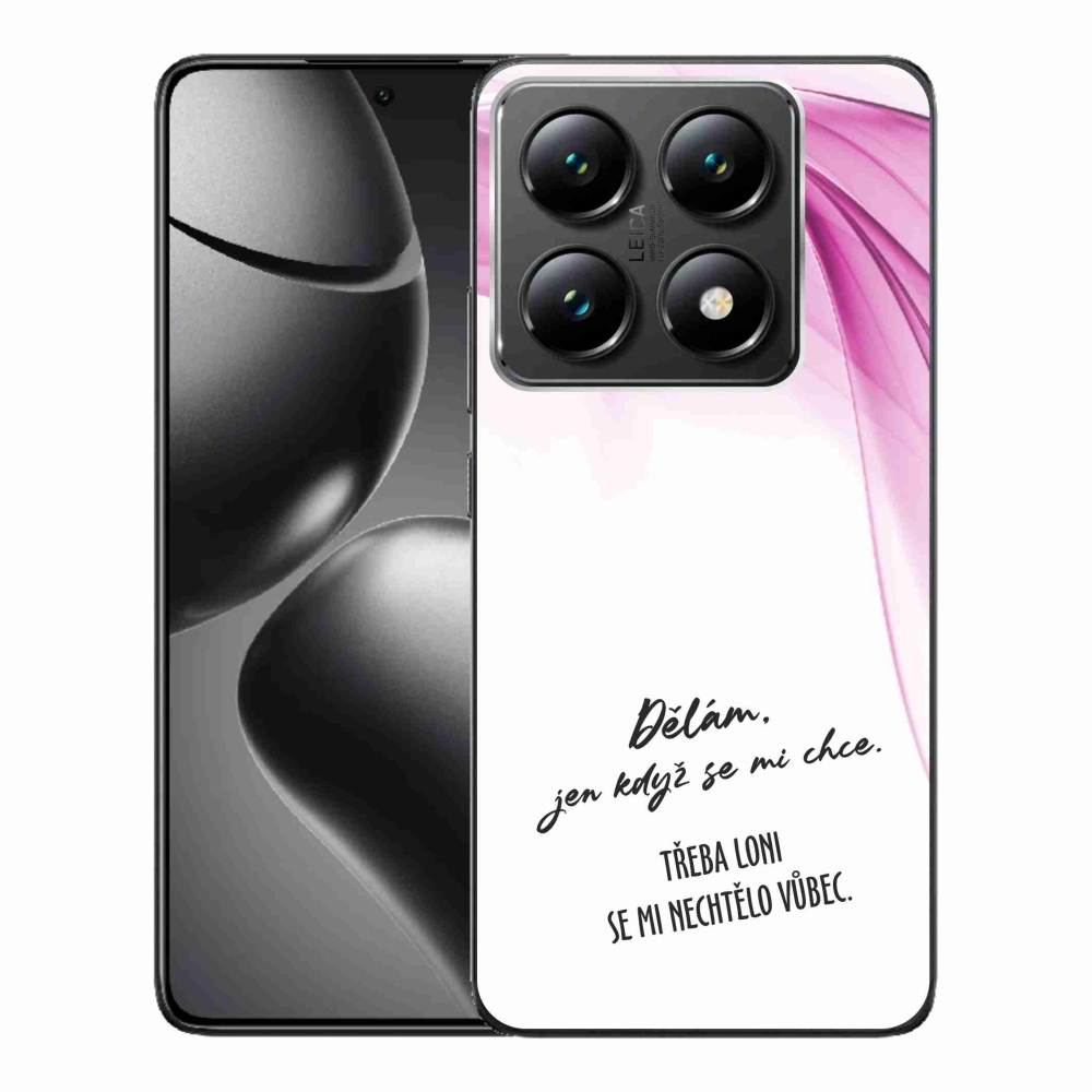 Gelový kryt mmCase na Xiaomi 14T Pro - vtipný text 12 bílé pozadí