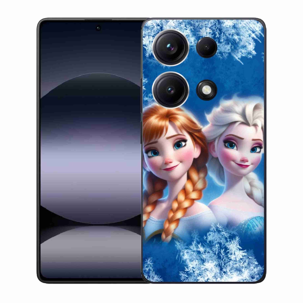 Gelový kryt mmCase na Xiaomi Redmi Note 14S - ledové království 2
