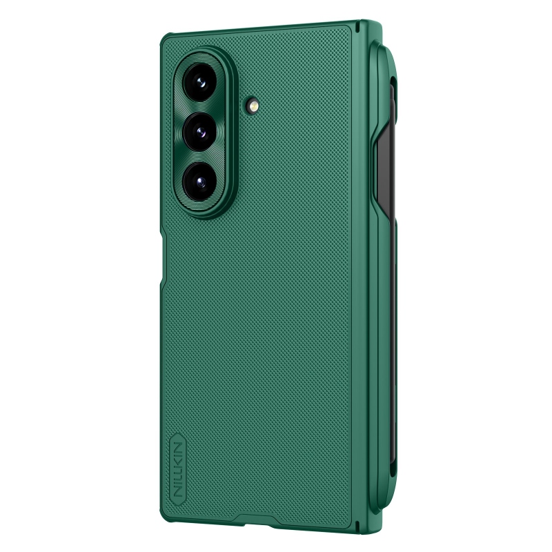 Nillkin Super Frosted FOLD Magnetic Pen Slot Zadní Kryt pro Samsung Galaxy Z Fold 7 Dark Green
