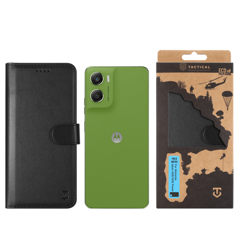 Tactical Field Notes pro Motorola Moto G06/G06 Power Black