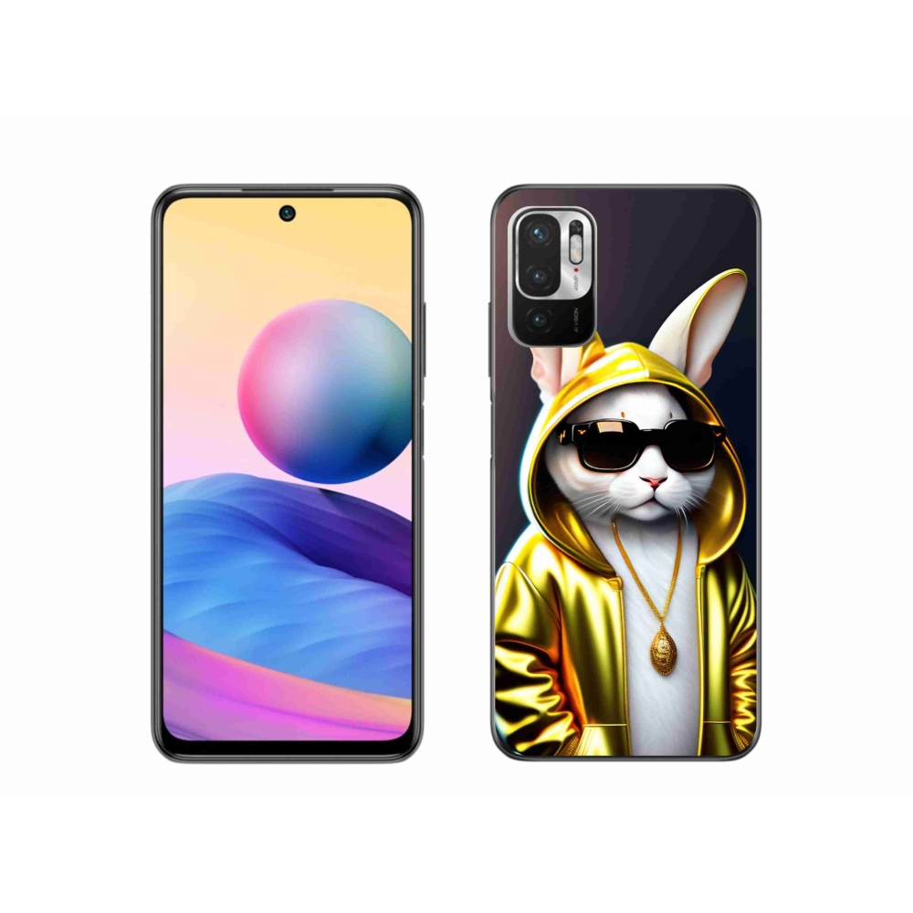 Gelový kryt mmCase na Xiaomi Redmi Note 10 5G - kočka boss