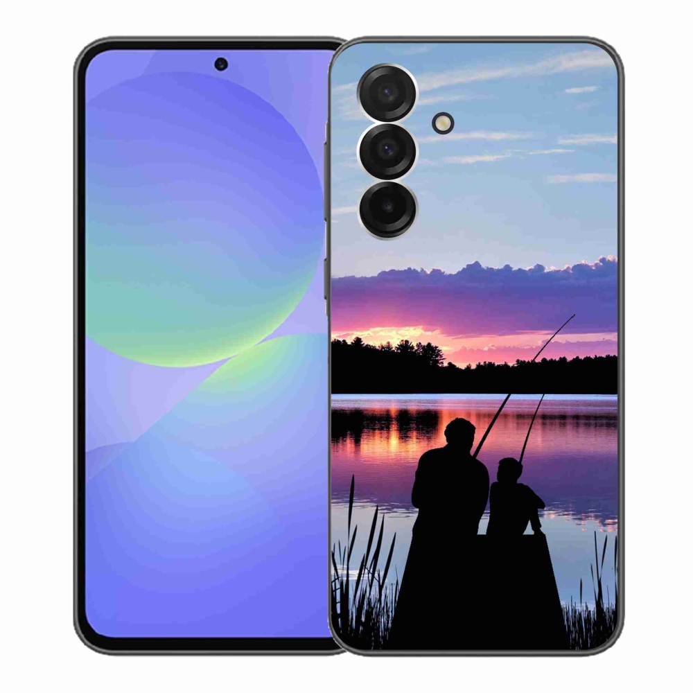 Gelový kryt mmCase na Samsung Galaxy A36 5G - rybaření 2