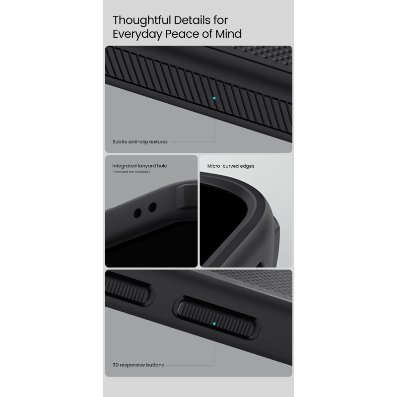 Nillkin Super Frosted PRO Magnetic Zadní Kryt pro Xiaomi 17T Pro Black