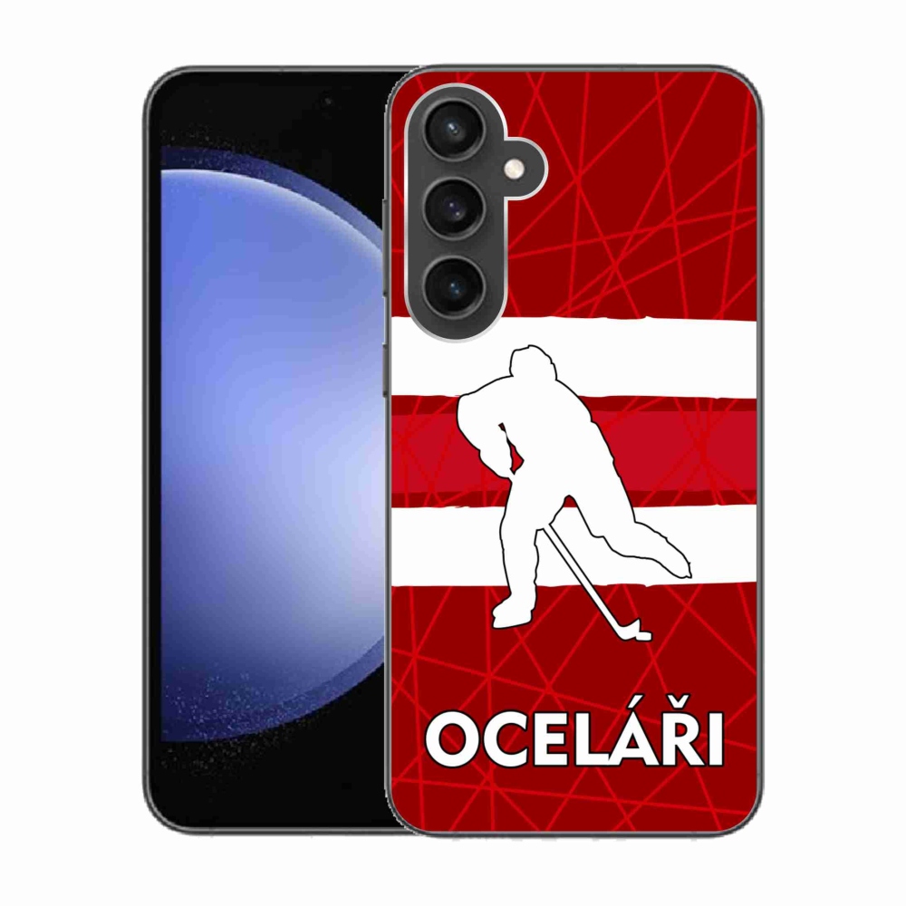 Gelový kryt mmCase na Samsung Galaxy S23 FE - Oceláři
