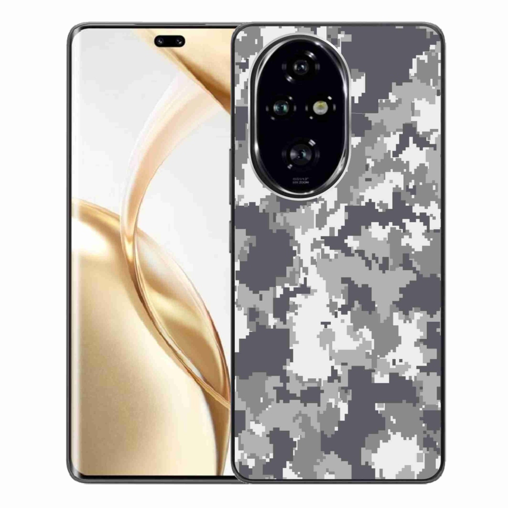 Gelový kryt mmCase na Honor 200 Pro 5G - maskáčový vzor 2