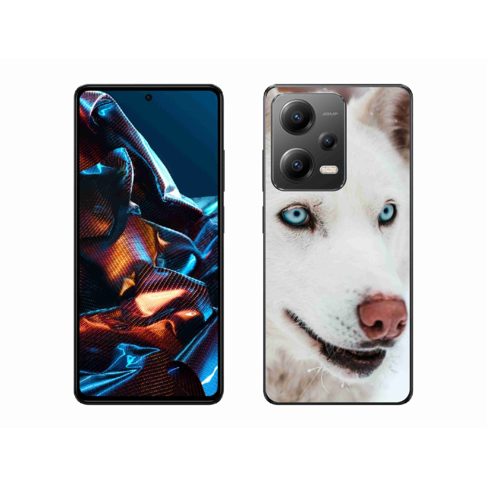 Gelový obal mmCase na mobil Xiaomi Redmi Note 12 Pro 5G - psí pohled