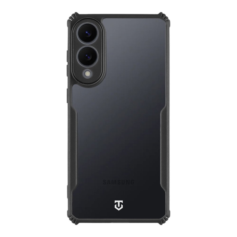 Tactical Quantum Stealth Kryt pro Samsung Galaxy S25 Edge Clear/Black