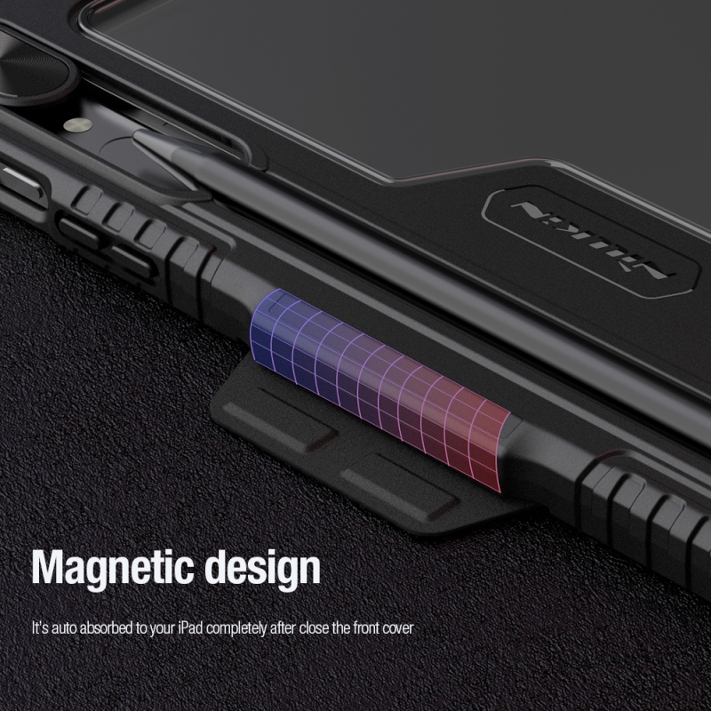 Nillkin Bumper PRO Protective Stand Case Multi-angle pro Samsung Galaxy Tab S9+ Sapphire Blue