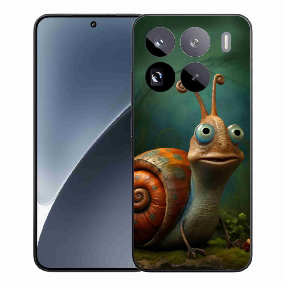 Gelový kryt mmCase na Xiaomi 15 Pro - šnek