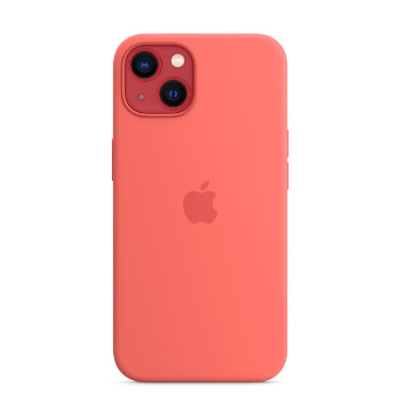 MM253ZM/A Apple Silikonový Kryt vč. Magsafe pro iPhone 13 Pink Pomelo