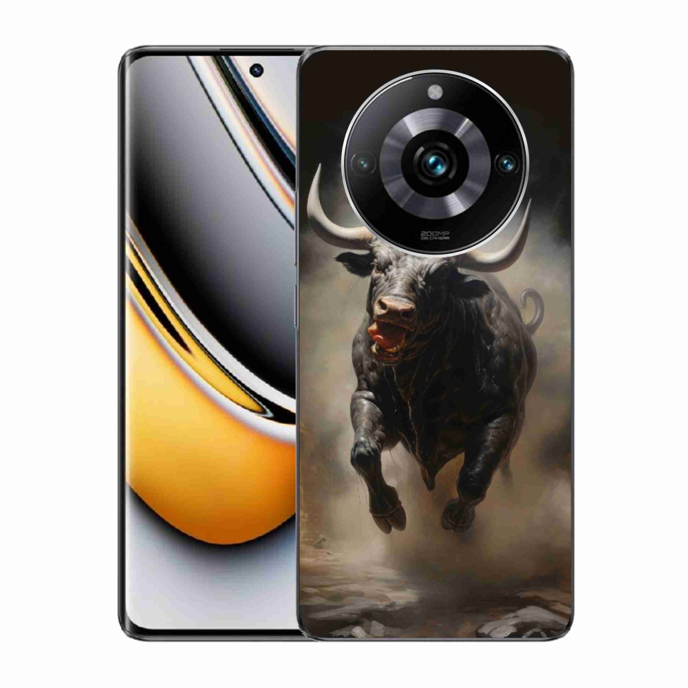 Gelový kryt mmCase na Realme 11 Pro/11 Pro+ - rozzuřený býk