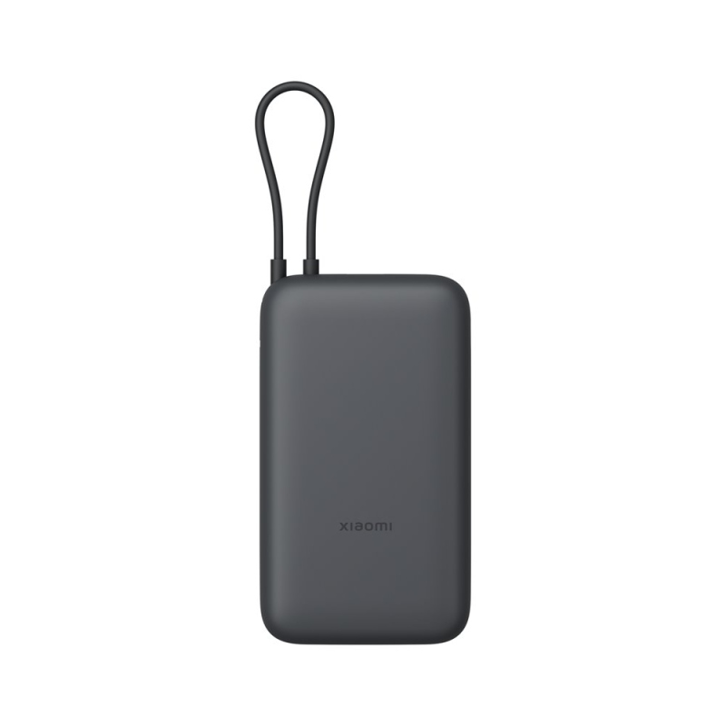 Xiaomi Powerbanka 22.5W 20000mAh s Integrovaným USB-C Kabelem Dark Gray
