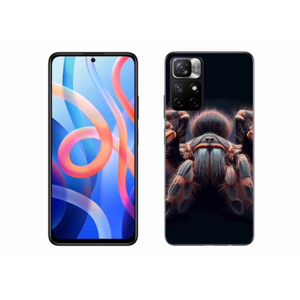 Gelový kryt mmCase na Xiaomi Redmi Note 11S 5G - tarantule