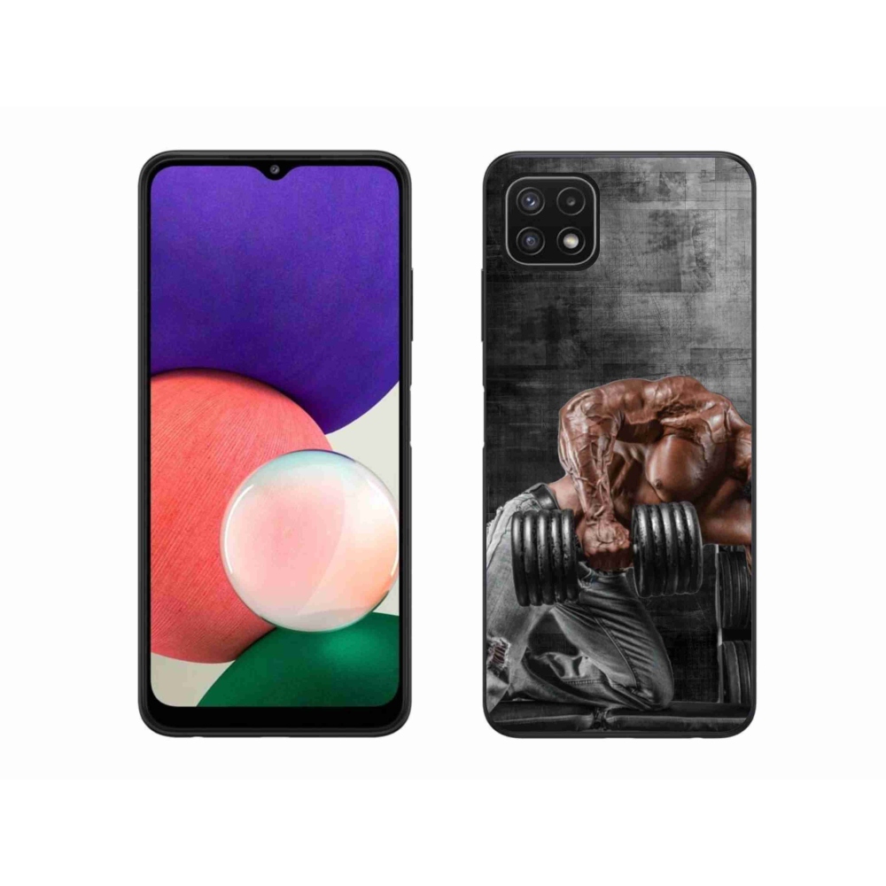 Gelový kryt mmCase na Samsung Galaxy A22 5G - posilování 1
