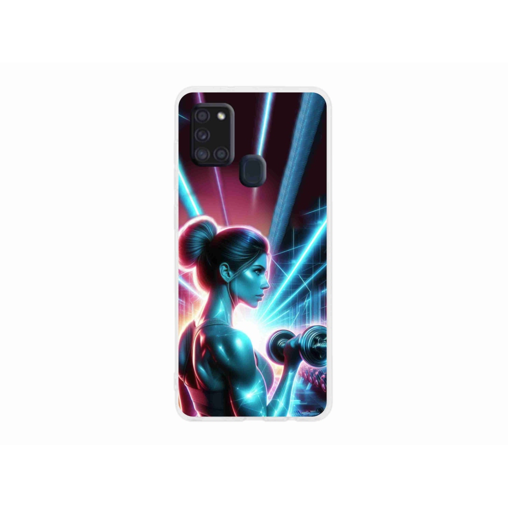 Gelový kryt mmCase na Samsung Galaxy A21s - posilování