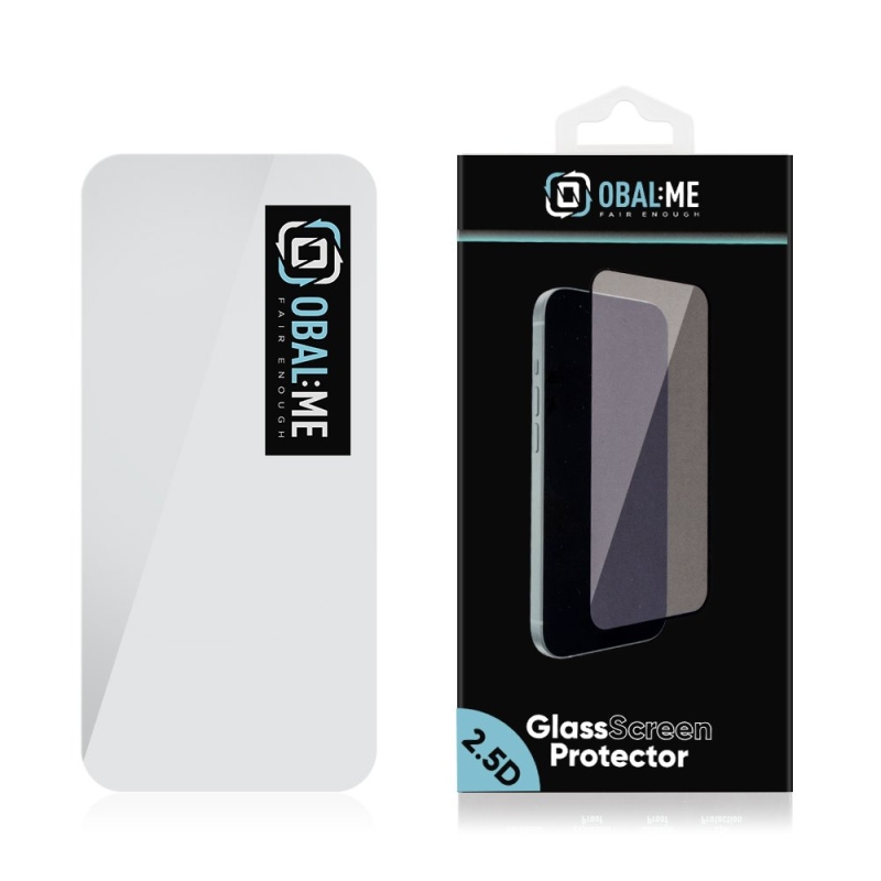OBAL:ME 2.5D Tvrzené Sklo pro Apple iPhone 16 Pro Clear
