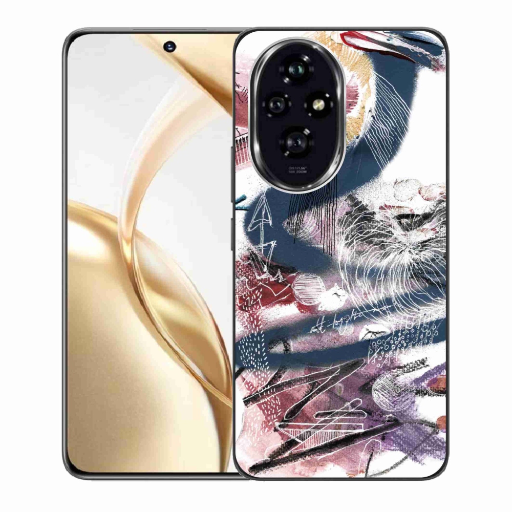 Gelový kryt mmCase na Honor 200 5G - abstraktní motiv 28