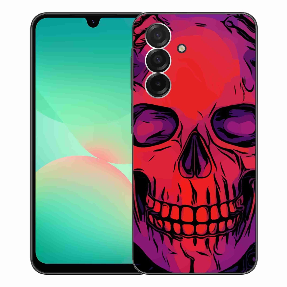 Gelový kryt mmCase na Samsung Galaxy A26 5G - lebka
