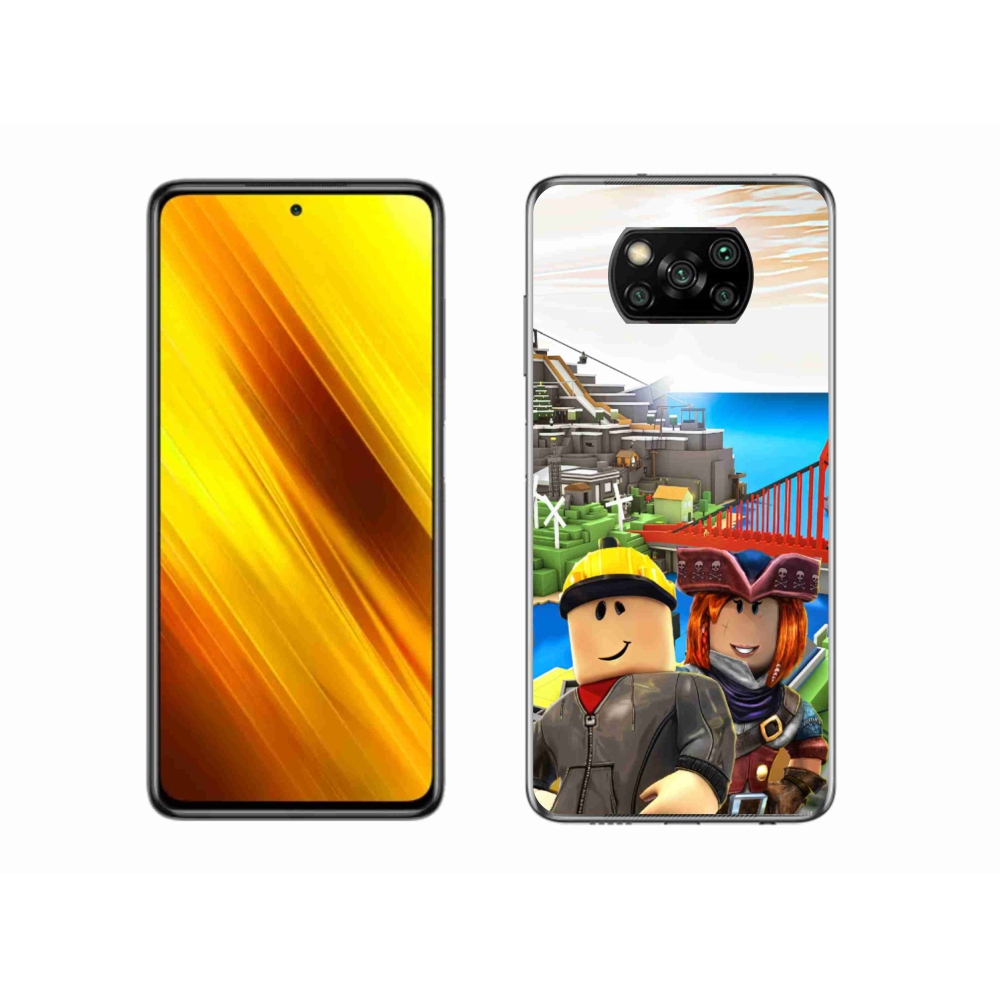 Gelový kryt mmCase na Xiaomi Poco X3 - roblox 1