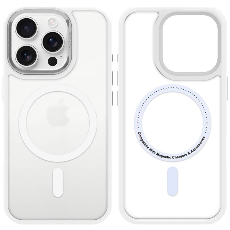 Tactical MagForce Hyperstealth 3.0 Kryt pro Apple iPhone 16 Pro Snow White