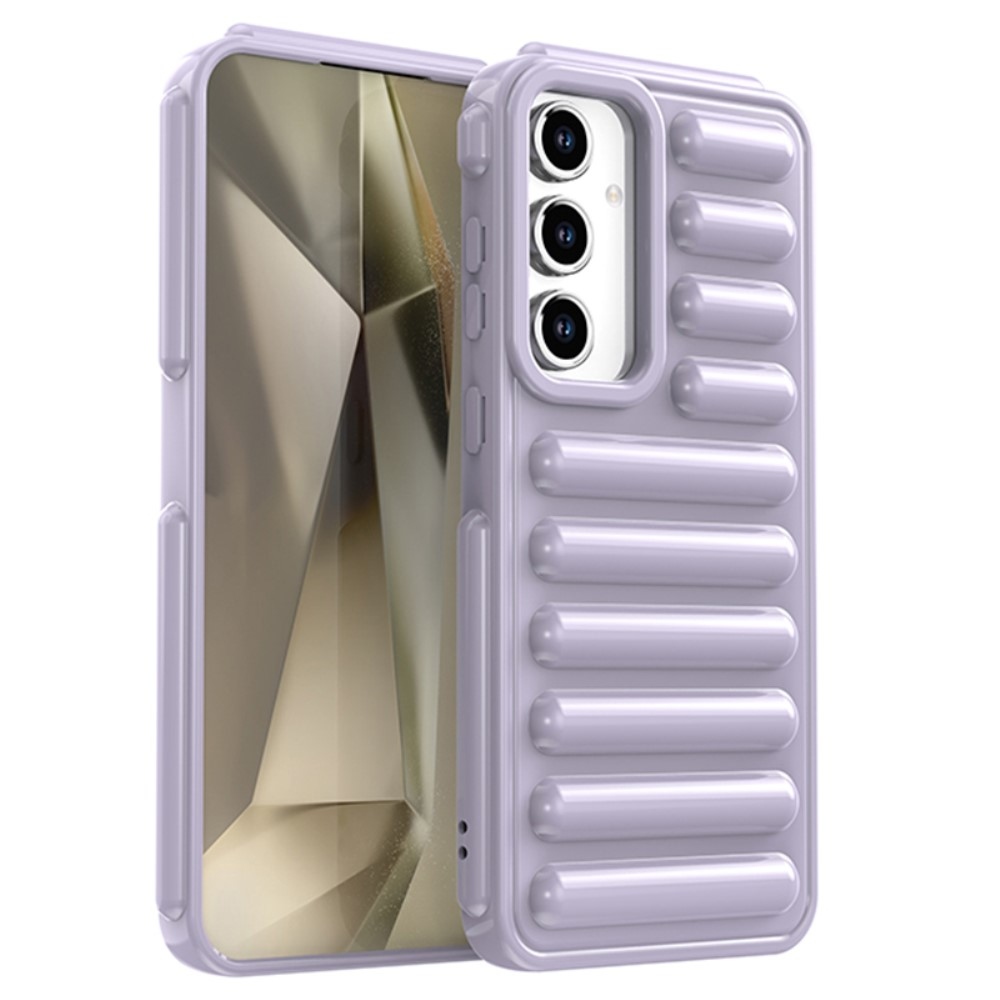 Capsule odolný gelový obal na Samsung Galaxy S24 FE - fialový