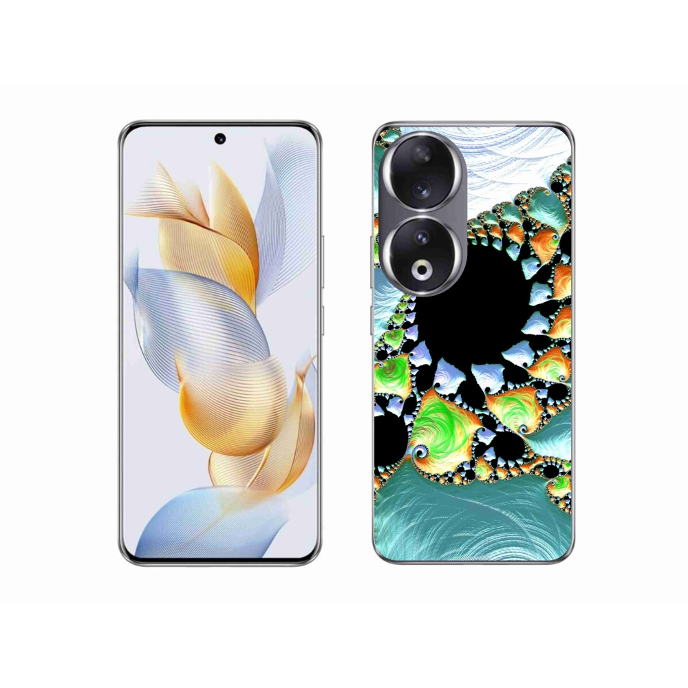 Gelový kryt mmCase na Honor 90 - abstraktní motiv 21