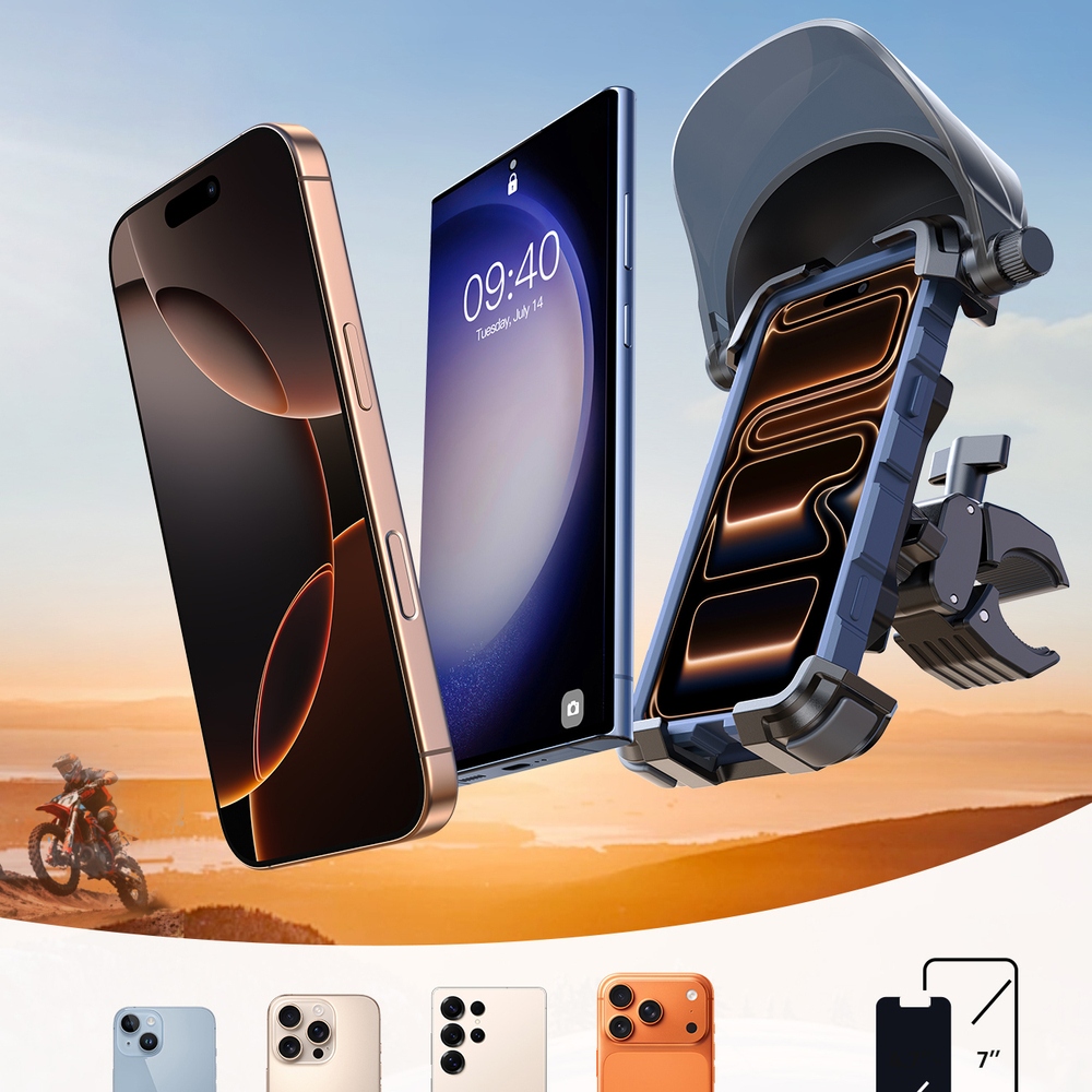 Joyroom JR-ZS528 Držák na kolo se sluneční clonou – černý