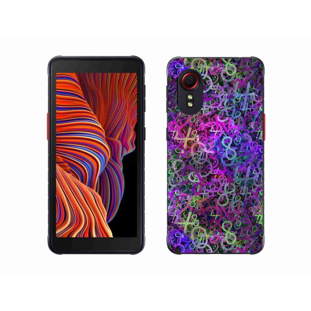 Gelový kryt mmCase na Samsung Galaxy Xcover 5 - abstraktní motiv 25