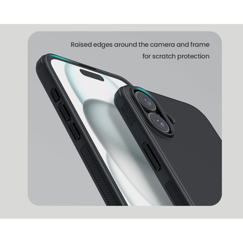 Nillkin Super Frosted PRO Zadní Kryt pro Apple iPhone 16 Black