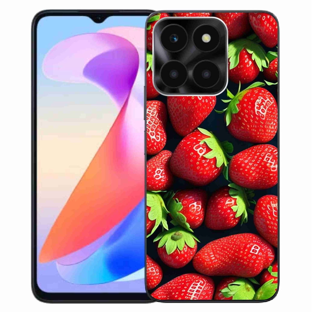 Gelový kryt mmCase na Honor X6a - jahody