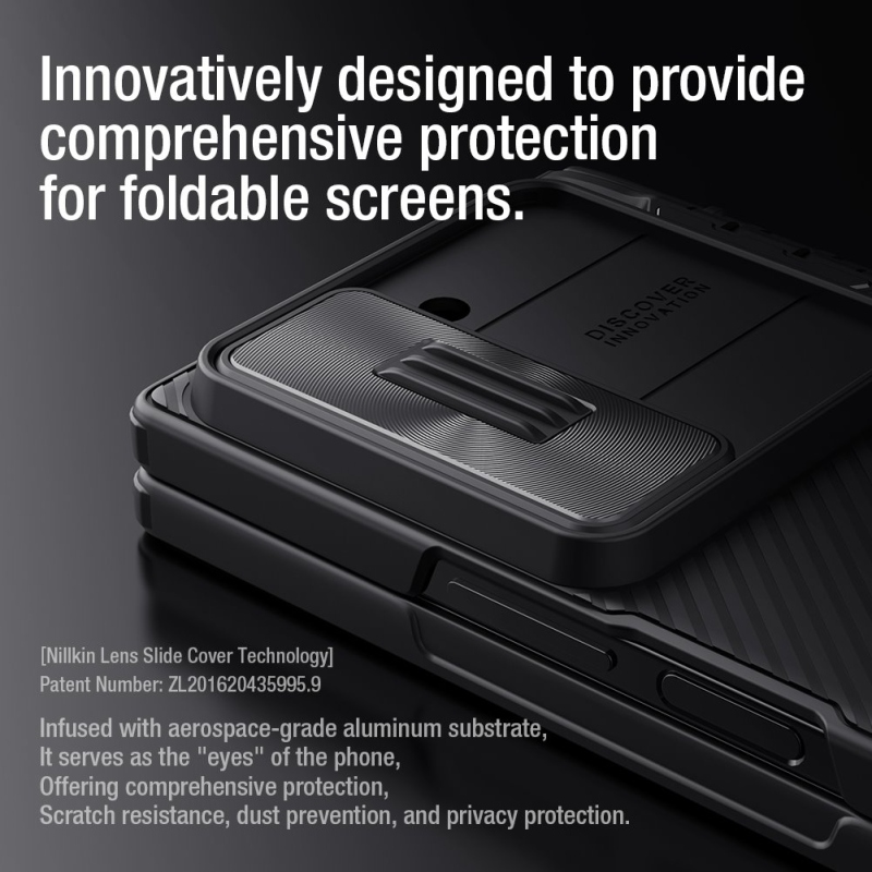 Nillkin CamShield FOLD Stand Zadní Kryt pro Samsung Galaxy Z Fold 6 Black