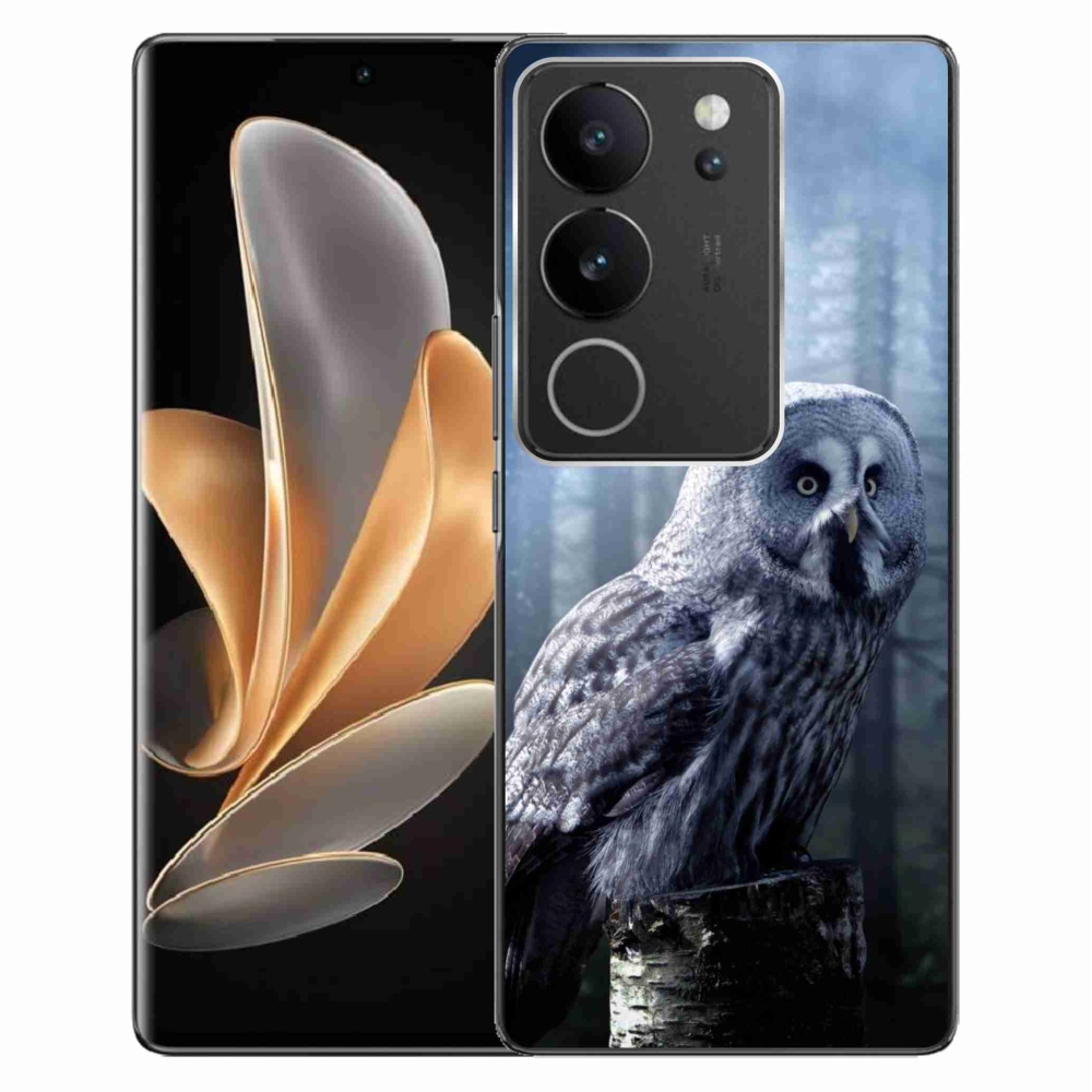 Gelový kryt mmCase na Vivo V29 5G - sova