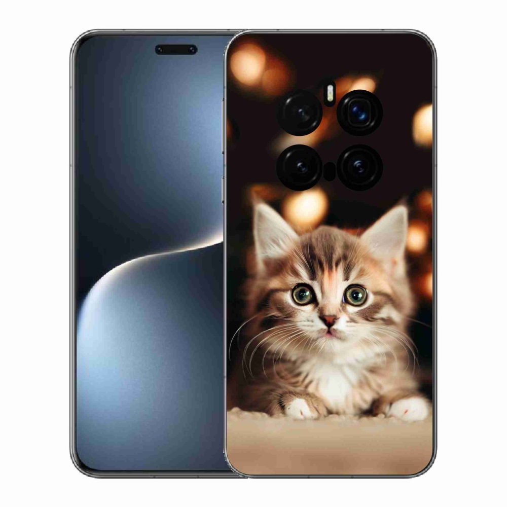 Gelový kryt mmCase na Honor Magic 7 Pro 5G - roztomilé kotě 2