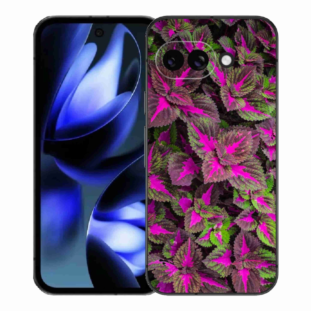 Gelový kryt mmCase na Google Pixel 9a - květiny 10