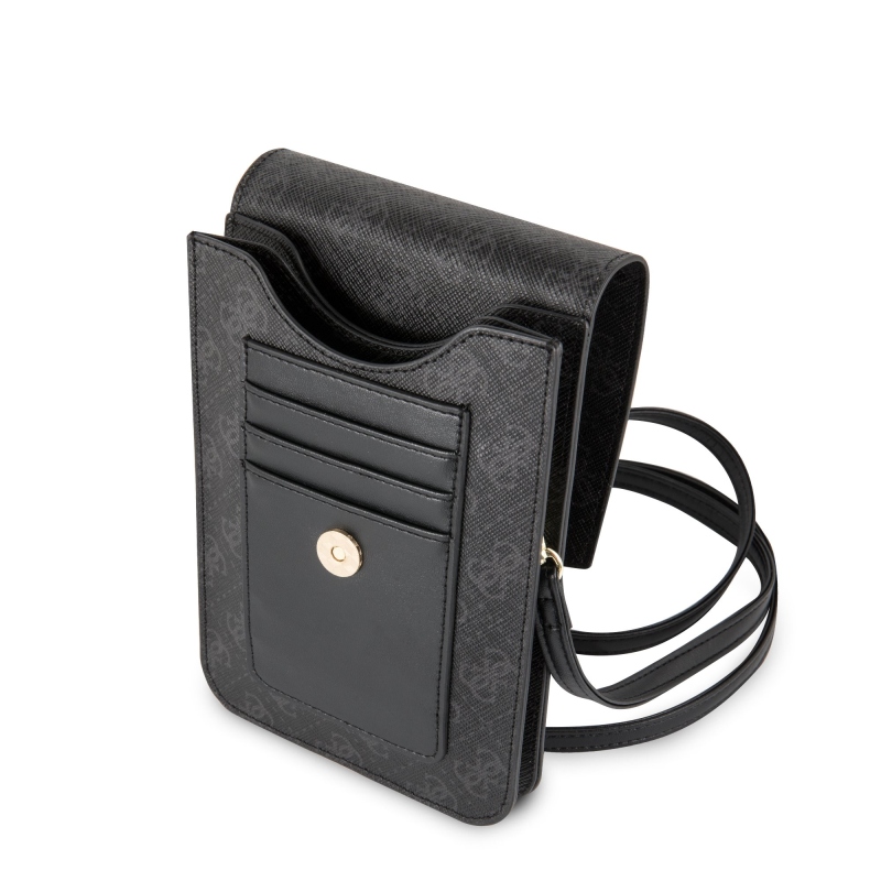 Guess 4G Wallet Universal Pouzdro Black