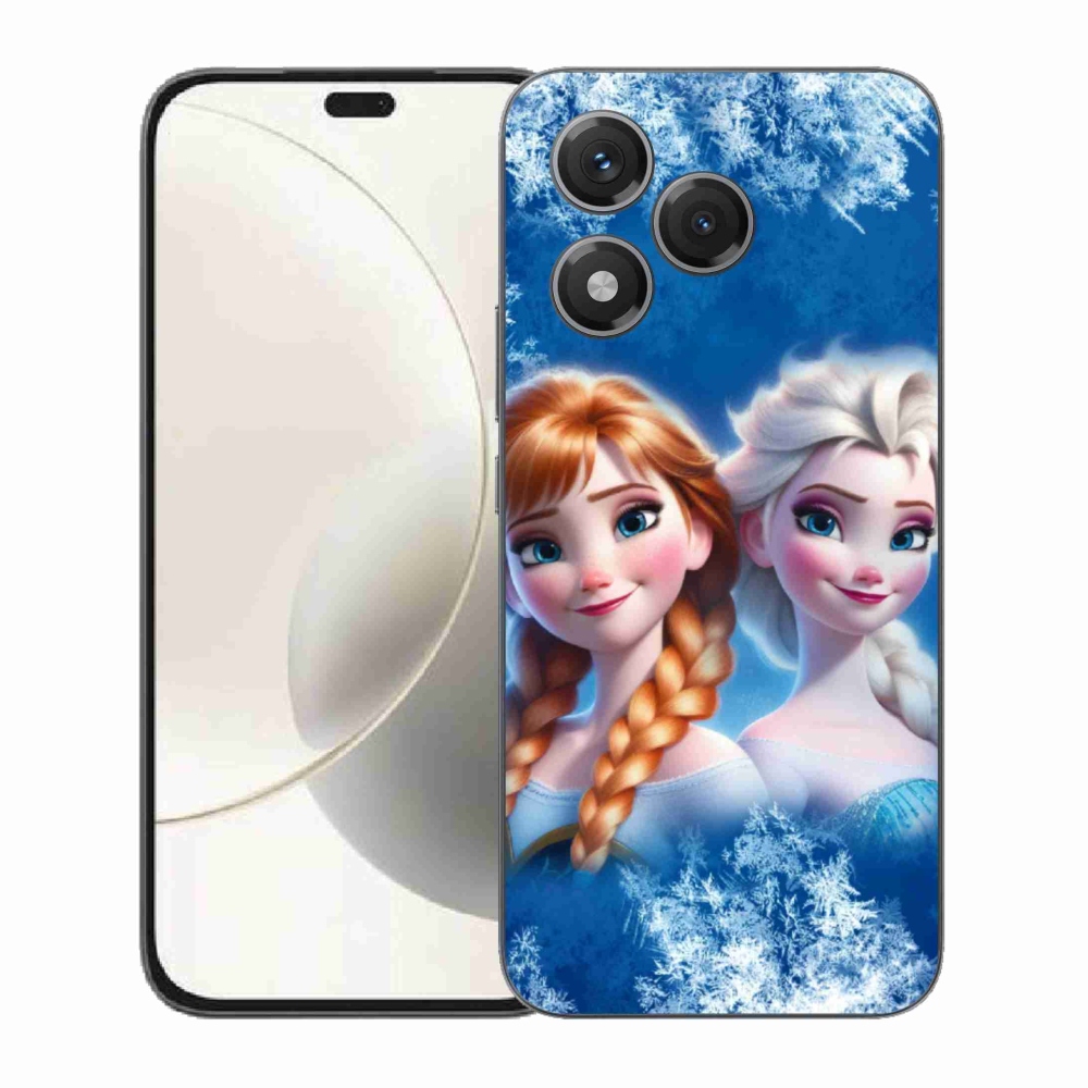 Gelový kryt mmCase na Honor 400 Lite - ledové království 2