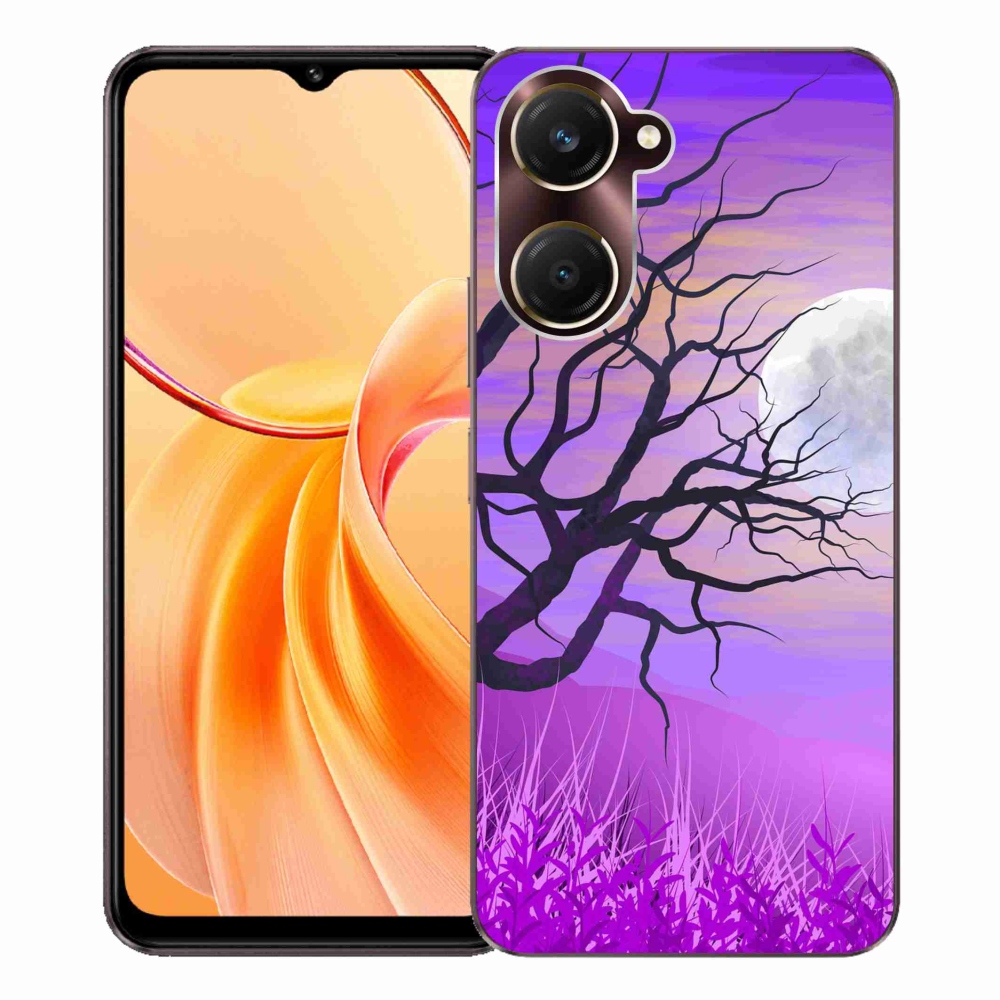 Gelový kryt mmCase na Vivo Y28s 5G - kreslený opadaný strom
