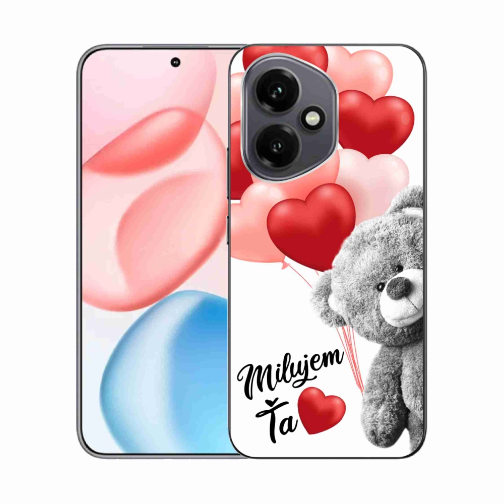Gelový kryt mmCase na Honor 400 - milujem Ťa sk