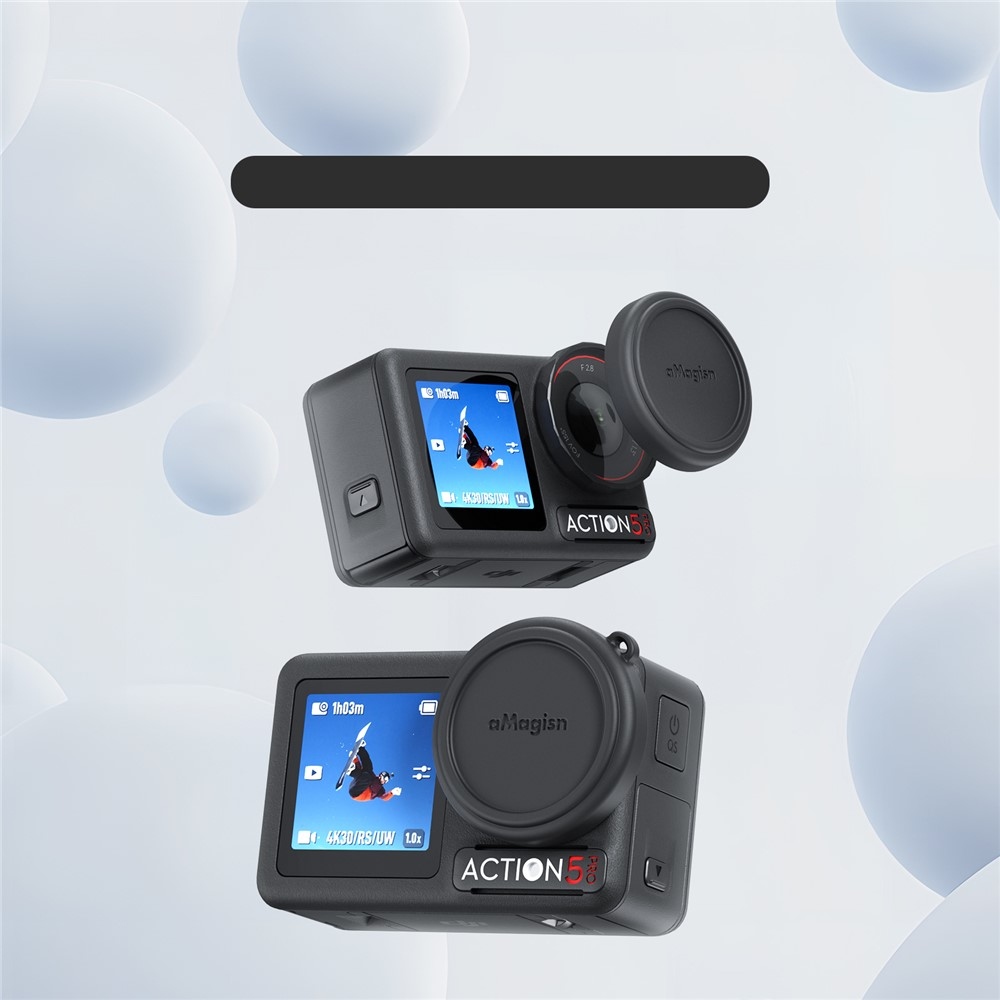 AMAGISN silikonová krytka objektivu pro DJI Osmo Action 5 Pro