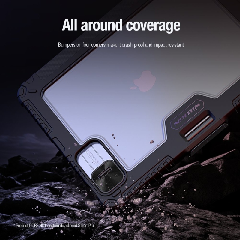 Nillkin Bumper PRO Protective Stand Case Multi-angle pro iPad Pro 11 2024 Black