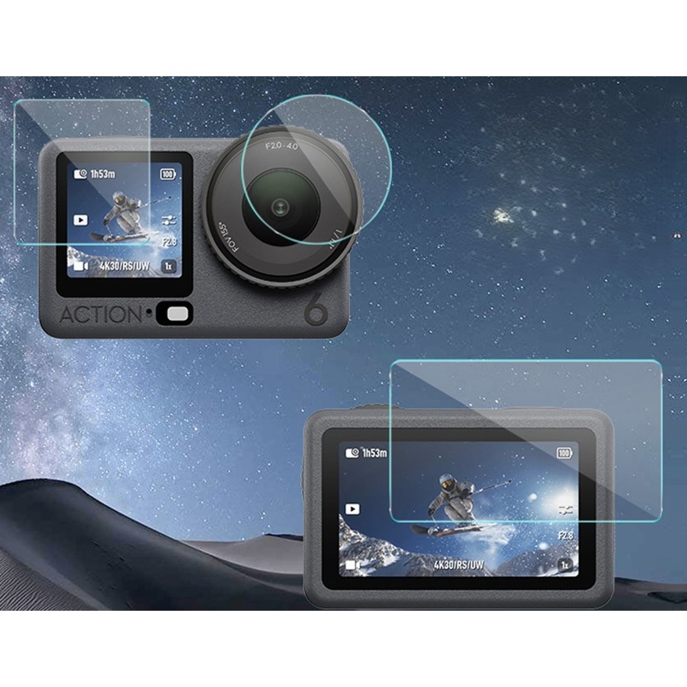 IMAK sada tvrzených skel pro DJI Osmo Action 6