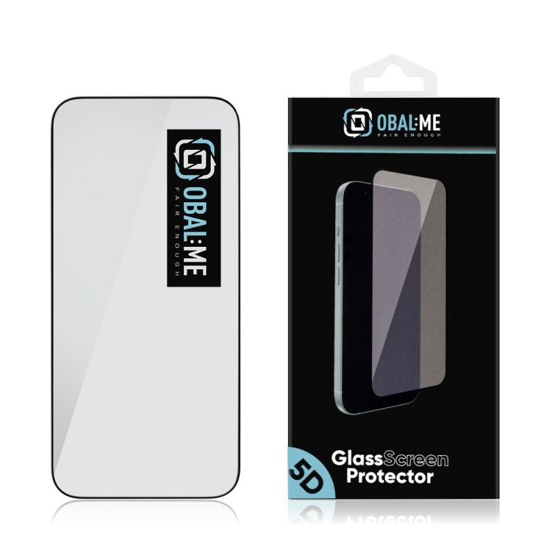 OBAL:ME 5D Tvrzené Sklo pro Xiaomi 17T Pro Black