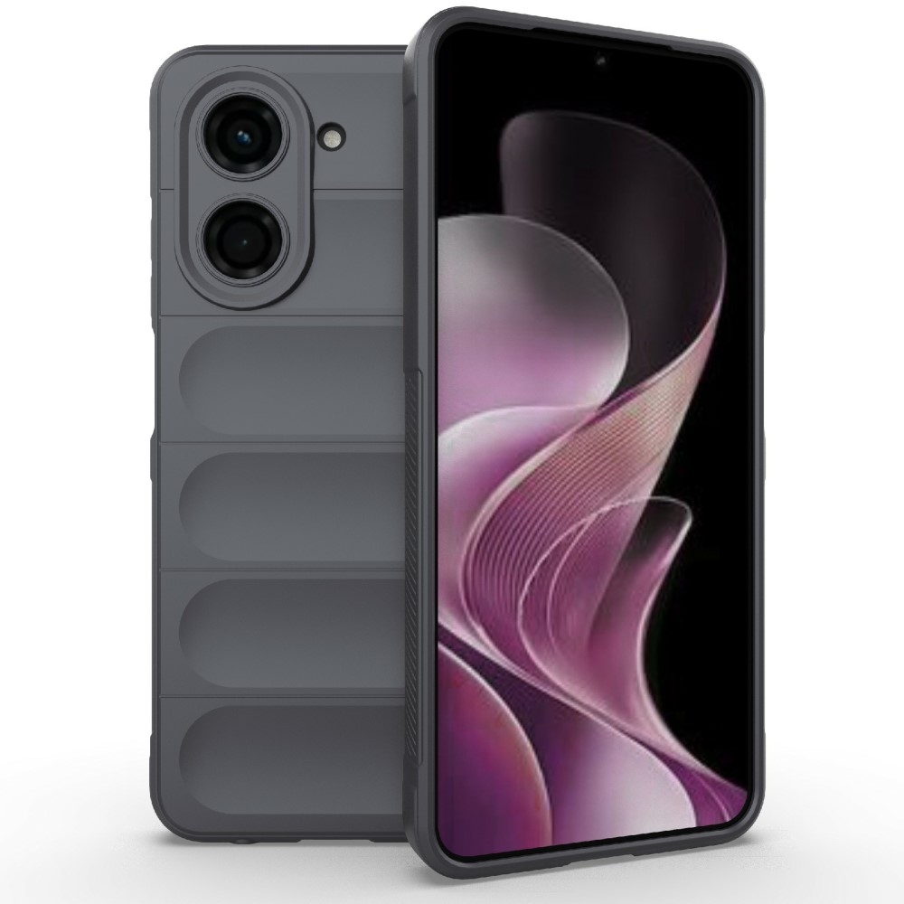 Rugg odolný gelový obal na Xiaomi Redmi A5 (171.7x77.8x8.3mm) - tmavěšedý