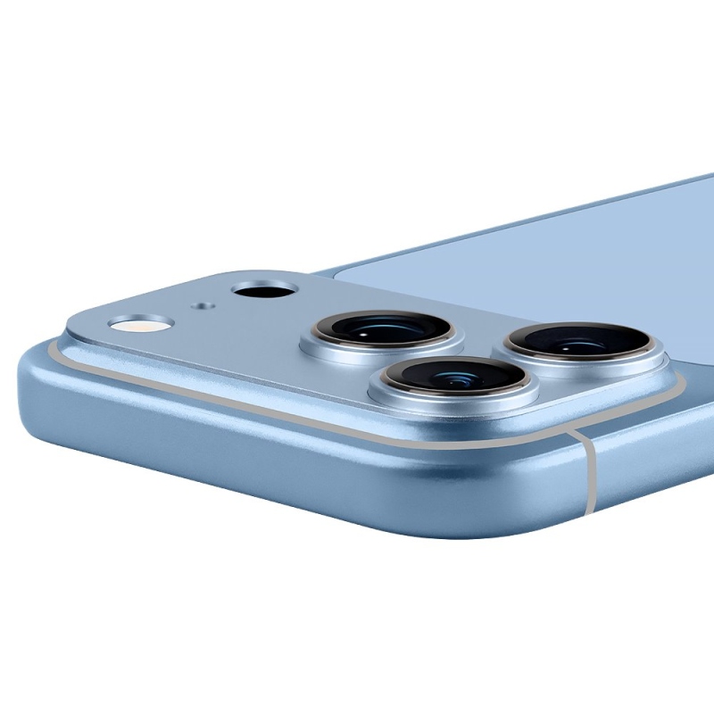 OBAL:ME Camera Island Ochrana Čoček pro Apple iPhone 18 Pro Light Blue