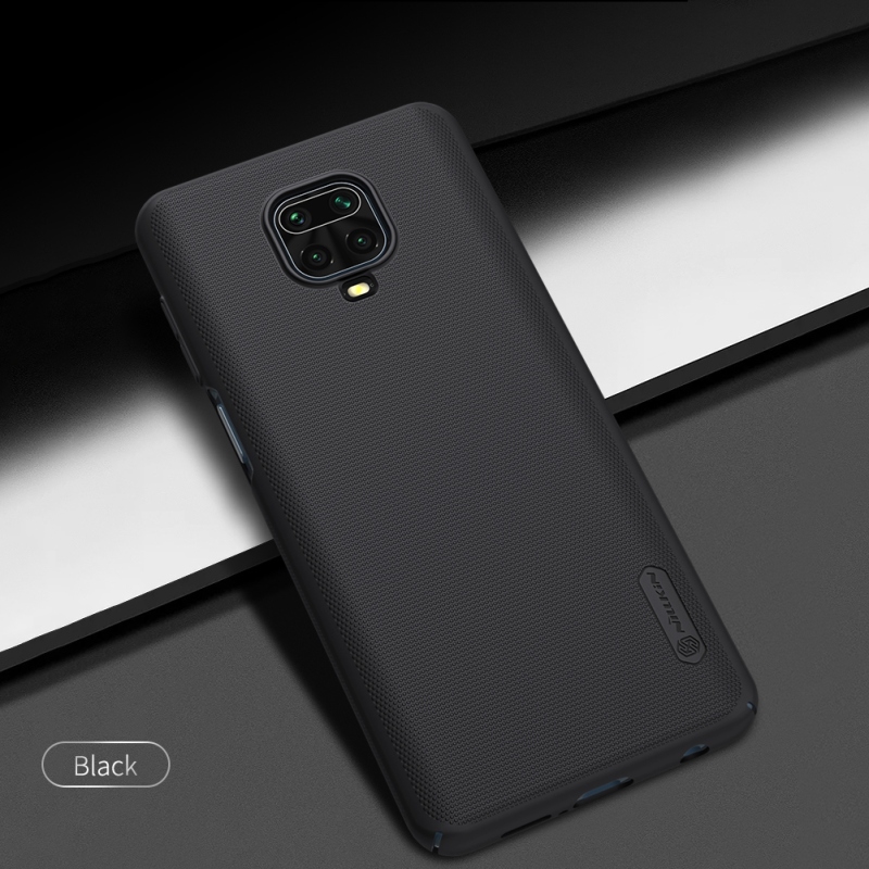 Nillkin Super Frosted Zadní Kryt pro Xiaomi Redmi Note 9 Pro/9S/9 Pro Max Black