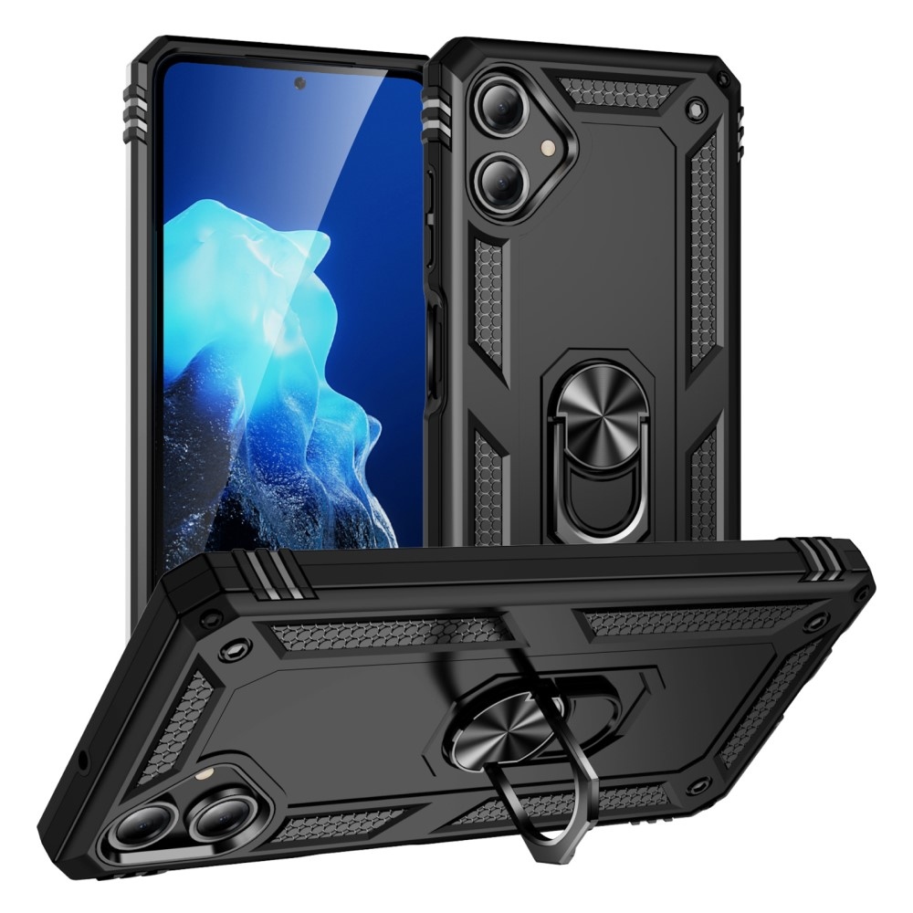 Rings odolný kryt na Samsung Galaxy A06 4G - černý