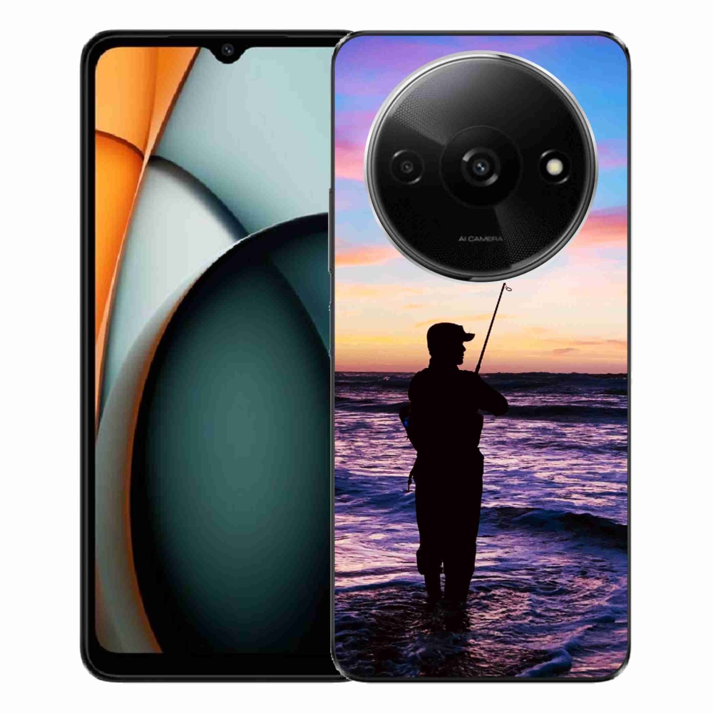 Gelový kryt mmCase na Xiaomi Redmi A3 - rybaření 1